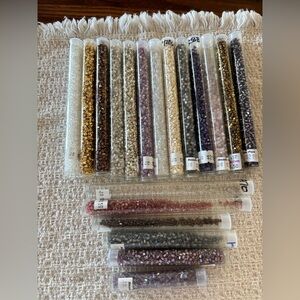 Hex Beads size J8, seed beads
